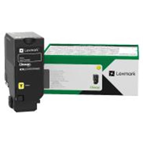 Lexmark 81C8XY0 Ekstra Yüksek Kapasiteli Sarı Toner