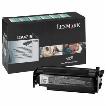 Lexmark 12A4715 Yüksek Kapasiteli Siyah Toner