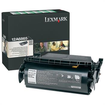 Lexmark 12A6865 Yüksek Kapasiteli Siyah Toner