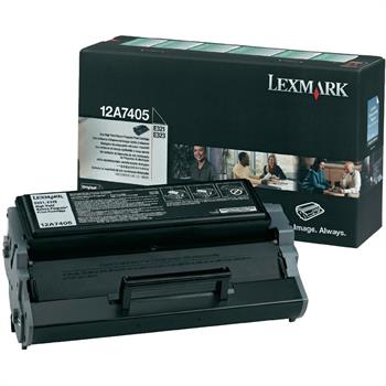 Lexmark 12A7405 Yüksek Kapasiteli Siyah Toner