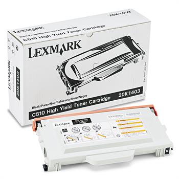 Lexmark 20K1403 Yüksek Kapasiteli Siyah Toner