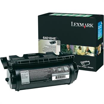 Lexmark 64016HE Yüksek Kapasiteli Siyah Toner