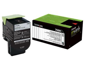 Lexmark 70C80K0 Siyah Toner