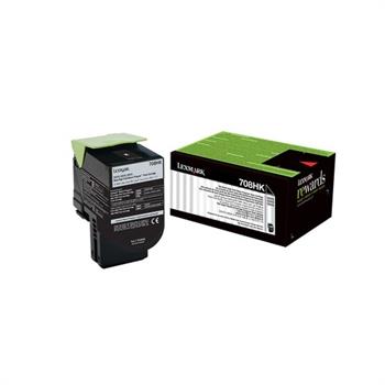 Lexmark 70C8HK0 Yüksek Kapasiteli Siyah Toner