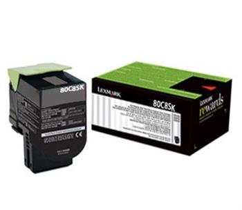 Lexmark 80C8SK0 Siyah Toner