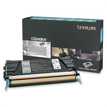 Lexmark C5240KH Yüksek Kapasiteli Siyah Toner