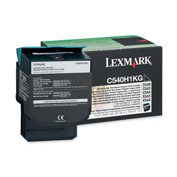 Lexmark C540H1KG Yüksek Kapasiteli Siyah Toner