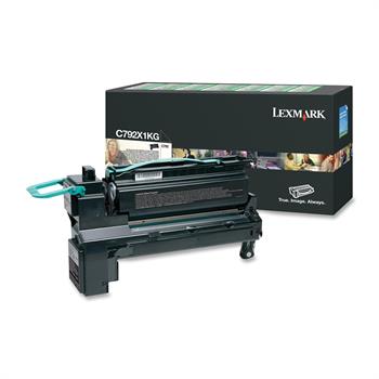 Lexmark C792X1KG Ekstra Yüksek Kapasiteli Siyah Toner