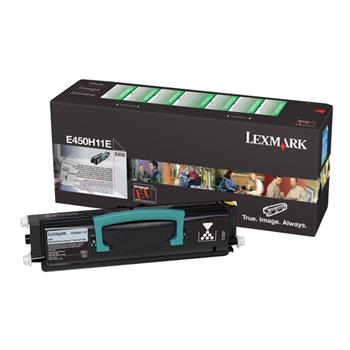 Lexmark E450H11E Yüksek Kapasiteli Siyah Toner