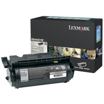 Lexmark X644X11E Ekstra Yüksek Kapasiteli Siyah Toner