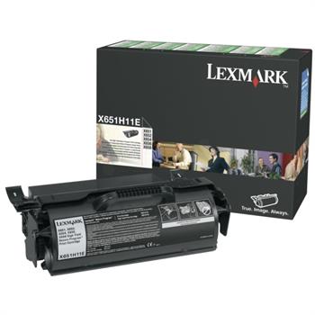 Lexmark X651H11E Yüksek Kapasiteli Siyah Toner