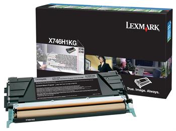 Lexmark X746H1KG Yüksek Kapasiteli Siyah Toner