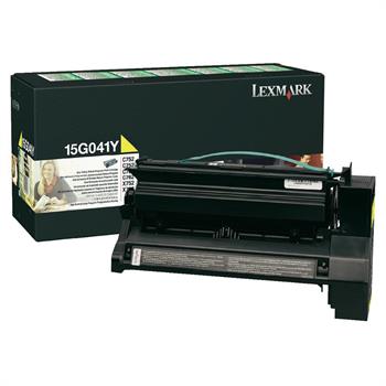 Lexmark 15G041Y Sarı Toner
