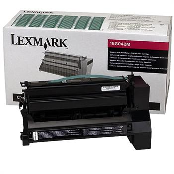 Lexmark 15G042M Yüksek Kapasiteli Kırmızı Toner