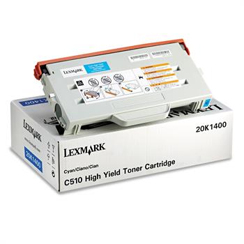 Lexmark 20K1400 Yüksek Kapasiteli Mavi Toner