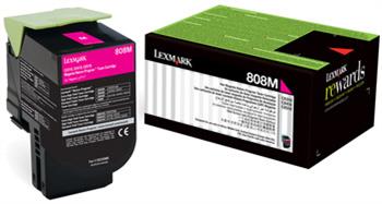 Lexmark 80C80M0 Kırmızı Toner