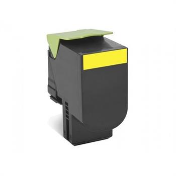 Lexmark 80C8XY0 Ekstra Yüksek Kapasiteli Sarı Toner