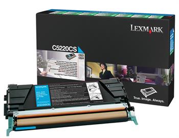 Lexmark C5220CS Mavi Toner
