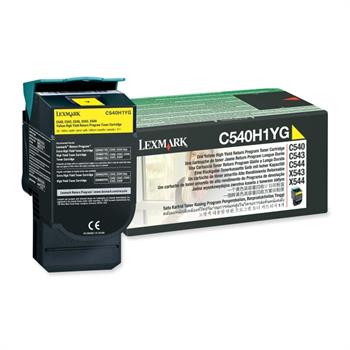Lexmark C540H1YG Yüksek Kapasiteli Sarı Toner