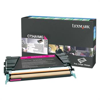 Lexmark C734A1MG Kırmızı Toner