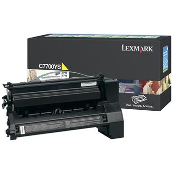 Lexmark C7700YS Sarı Toner