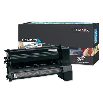 Lexmark C782X1CG Ekstra Yüksek Kapasiteli Mavi Toner