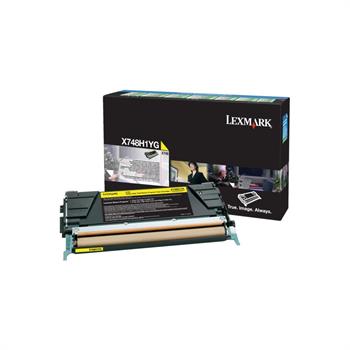 Lexmark X746A1YG Sarı Toner