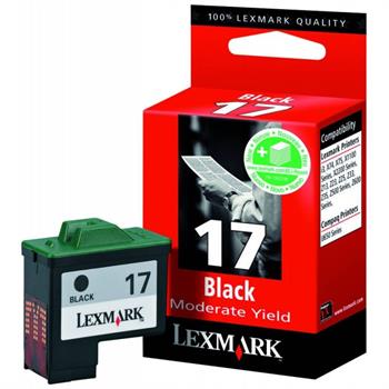 Lexmark 10NX217E - 17 Numaralı Siyah Kartuş