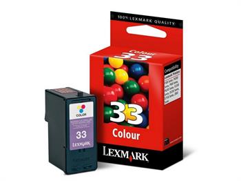 Lexmark 18CX033E - 33 Numaralı 3 Renkli Kartuş