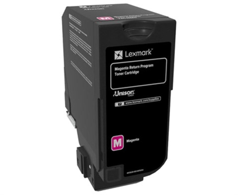 Lexmark 74C50M0 Kırmızı Toner