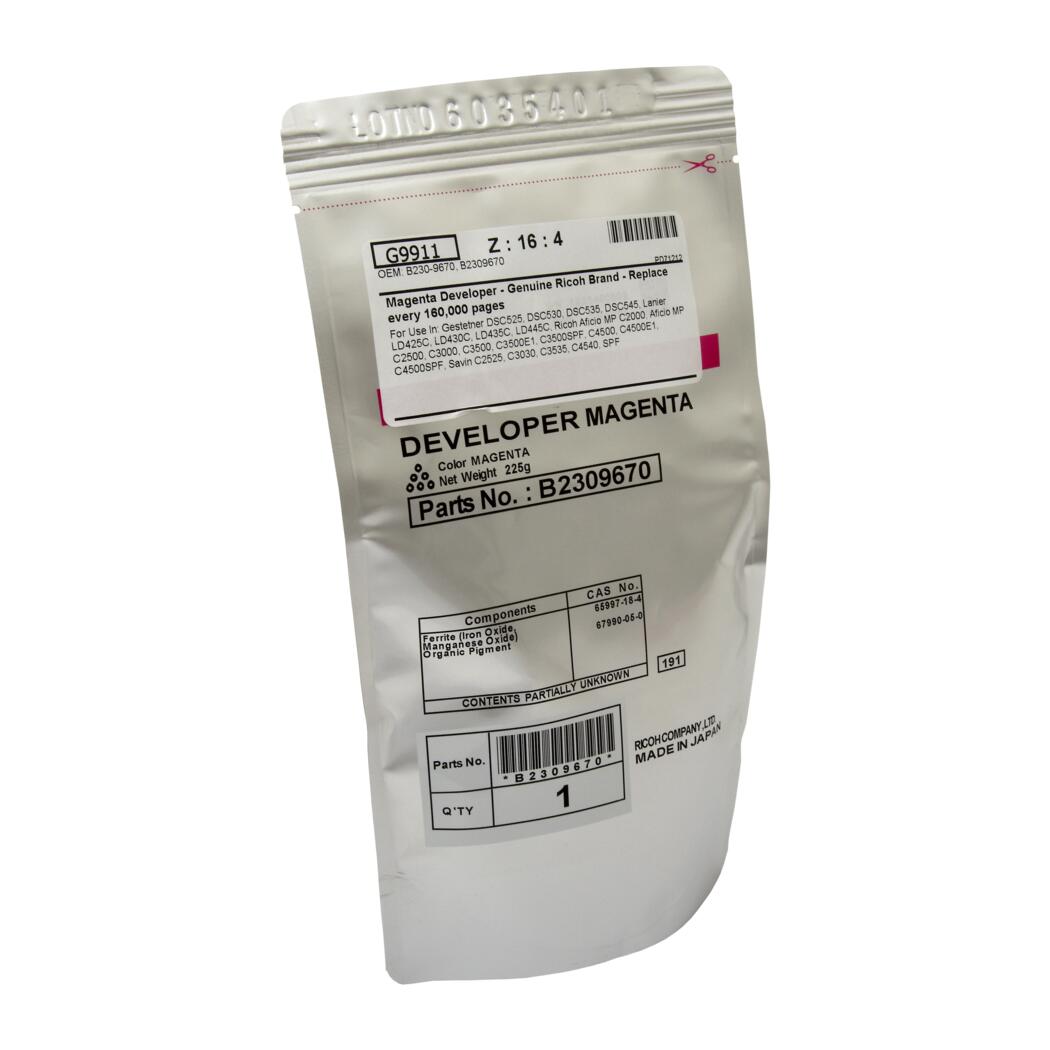 RICOH MP C2500, C3000 Orijinal Magenta Developer B2309670