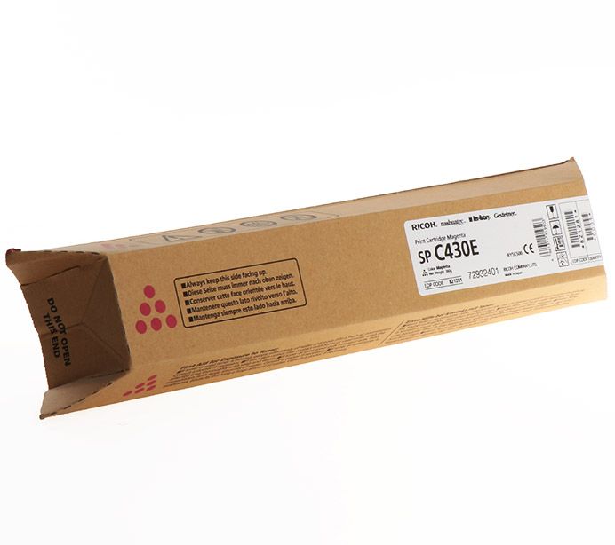 Ricoh 821281 PRINT CARTRIDGE MAGENTA SP C430E JP Orijinal