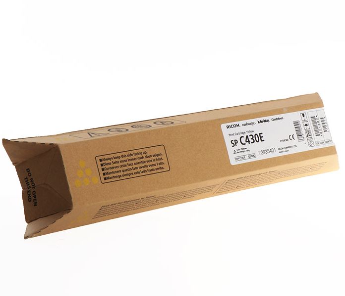 Ricoh 821282 PRINT CARTRIDGE YELLOW SP C430E JP Orijinal