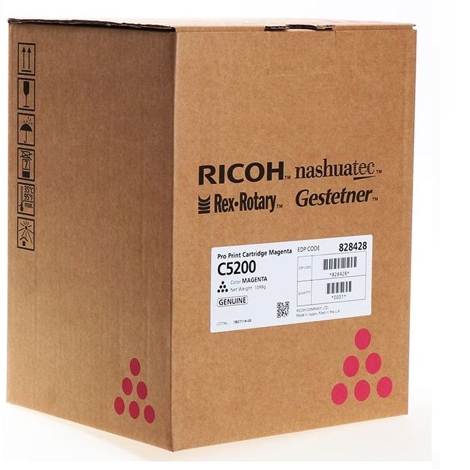 Ricoh 828428 PRO PRINT CARTRIDGE MAGENTA C5200 Orijinal