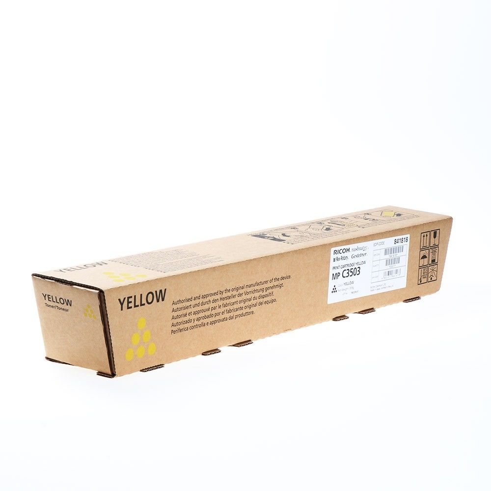 Ricoh 841818 Toner Yellow  3003-3503 Orijinal