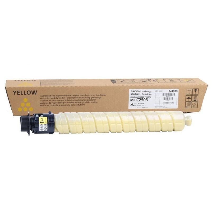 Ricoh 841929 Toner Yellow Orijinal