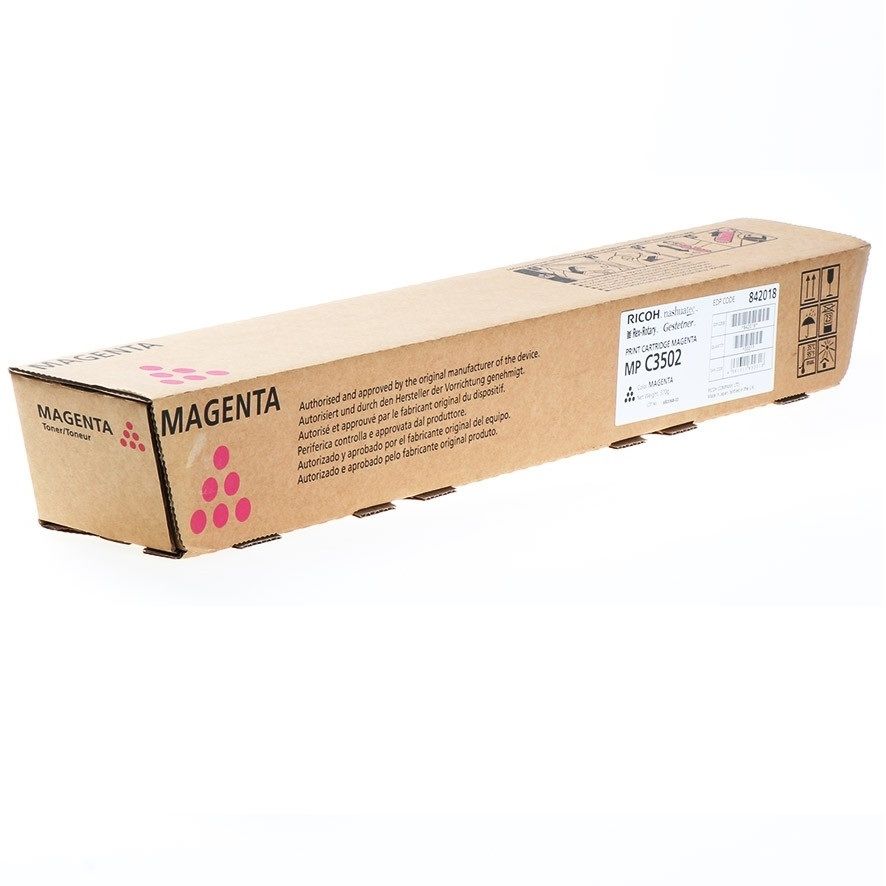Ricoh 842018 PRINT CARTRIDGE MAGENTA MP C3502 Orijinal