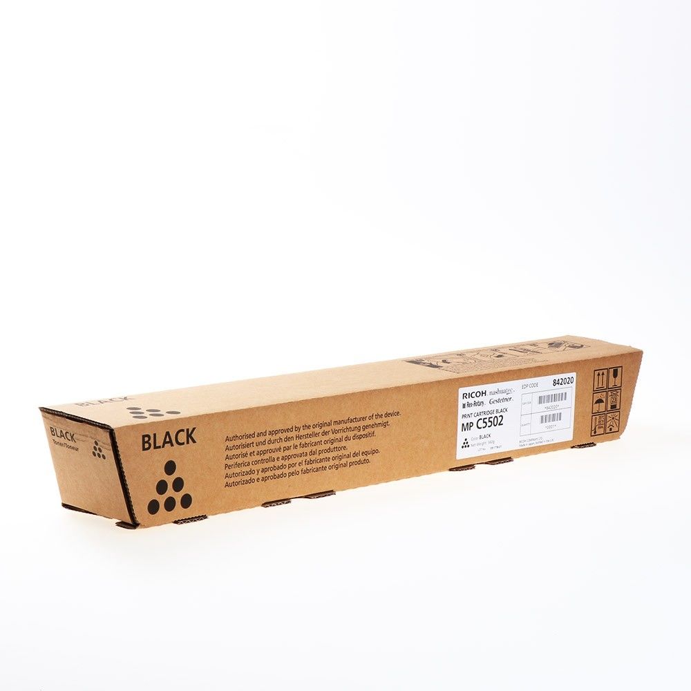 Ricoh 842020 PRINT CARTRIDGE BLACK MP C5502 Orijinal