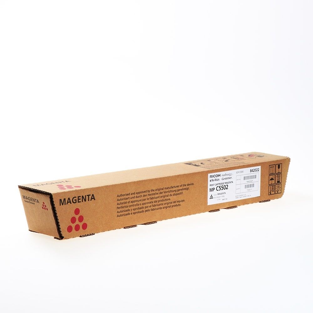 Ricoh 842022 PRINT CARTRIDGE MAGENTA MP C5502 Orijinal