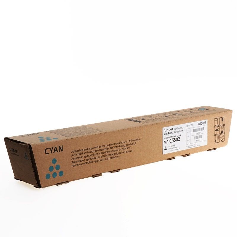 Ricoh 842023 PRINT CARTRIDGE CYAN MP C5502 Orijinal