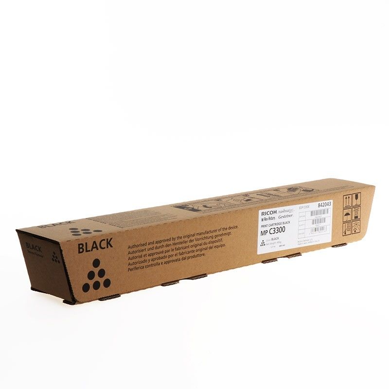 Ricoh 842043 PRINT CARTRIDGE BLACK MP C3300 Orijinal
