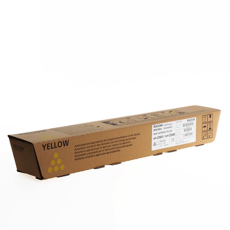 Ricoh 842044 PRINT CARTRIDGE YELLOW MP C3501/MP C3300 Orijinal