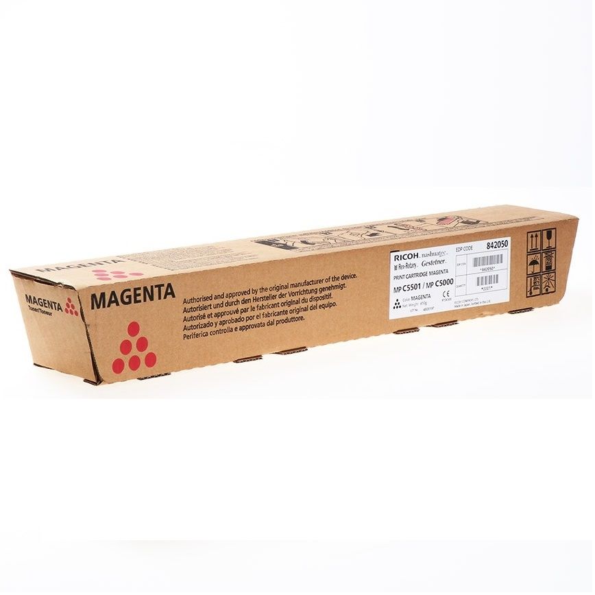 Ricoh 842050 PRINT CARTRIDGE MAGENTA MP C5501/MP C5000 Orijinal