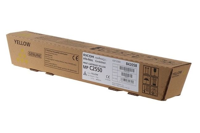 Ricoh 842058 MPC2550E YELLOW Orijinal