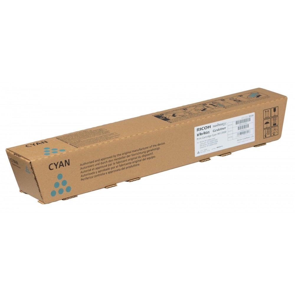 Ricoh 842258 PRINT CARTRIDGE CYAN IM C3500 Orijinal
