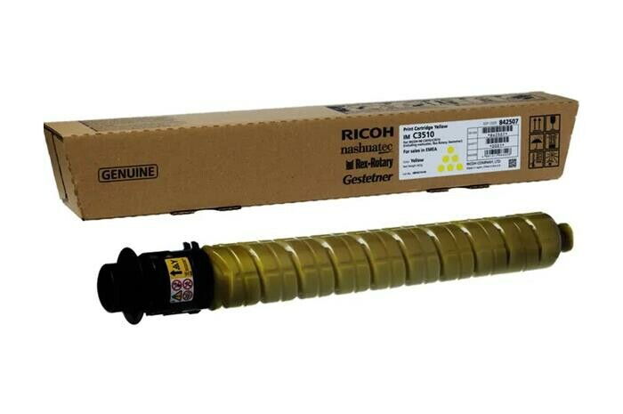 Ricoh 842507 PRINT CARTRIDGE YELLOW IM C3510 Orijinal