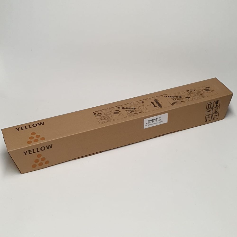 Ricoh MPC6004Y TONER YELLOW MPC4503/5503/6003/4504/5504/6004 Muadil