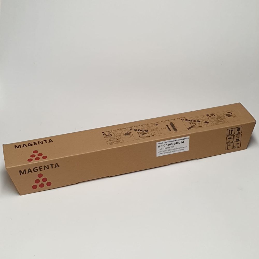 Ricoh MPC2500M MAGENTA TONER Muadil