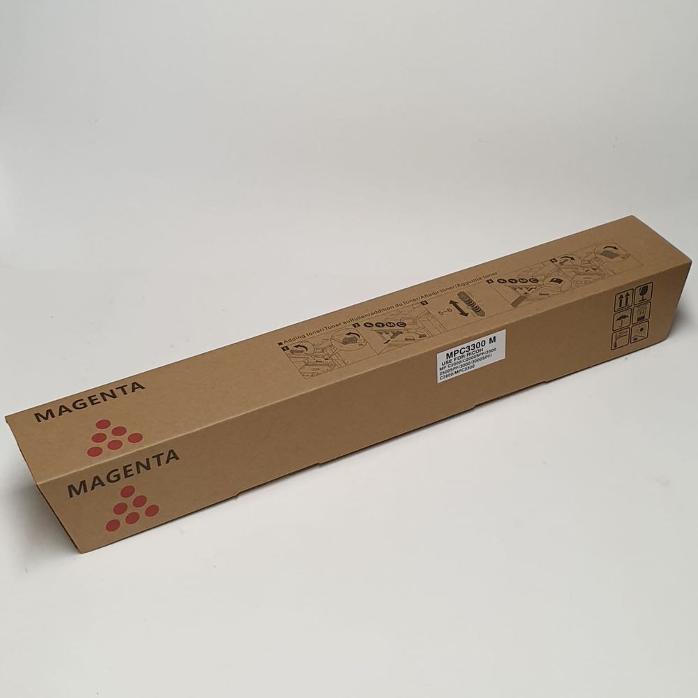 Ricoh MPC3300M MAGENTA TONER Muadil