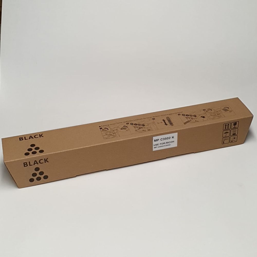 Ricoh MPC3502K BLACK TONER Muadil